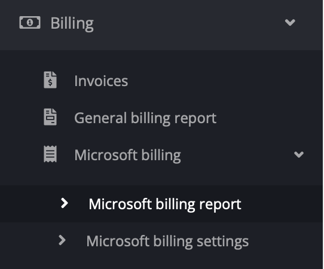 Microsoft Billing Report